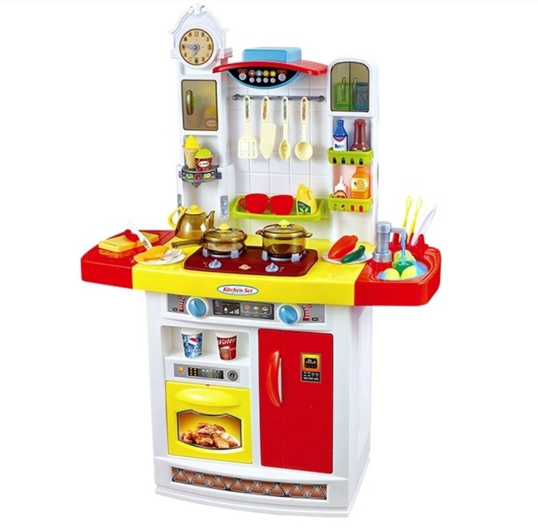 АКЦІЯ! Велика інтерактивна кухня з водою Kitchen set 798B, світло, зву