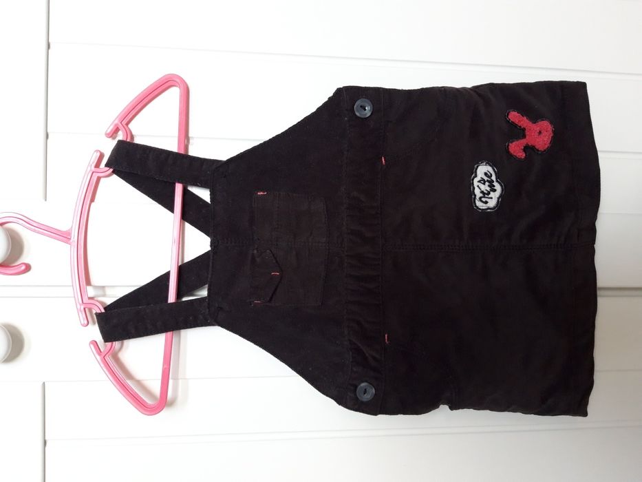 Sukienka sztruksowa roz 80