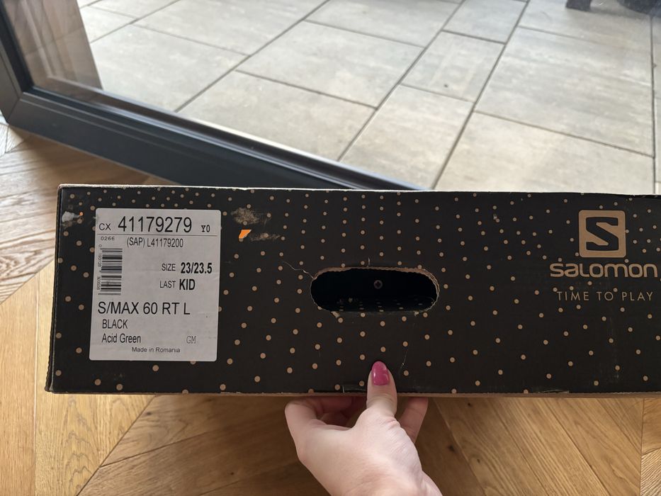 Buty narciarskie dzieciece Salomon Smax 60 RT L