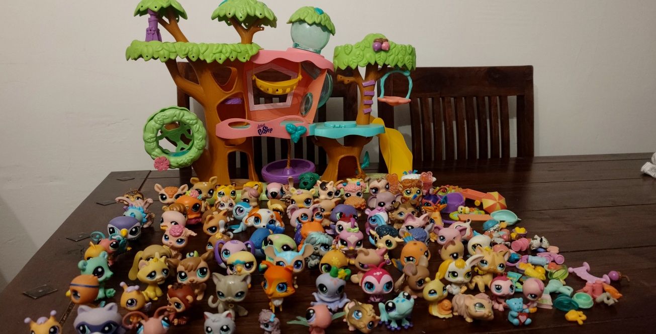 LITTLEST PET SHOP - zestaw 99 figurek+domek