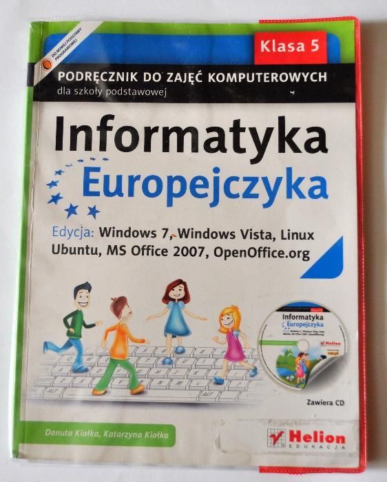 Informatyka Europejczyka. Klasa 5. Podręcznik dla szkoły podstawowej.