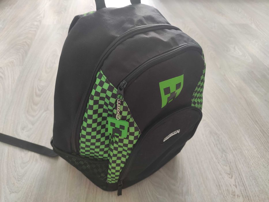 Plecak Minecraft z zawieszką