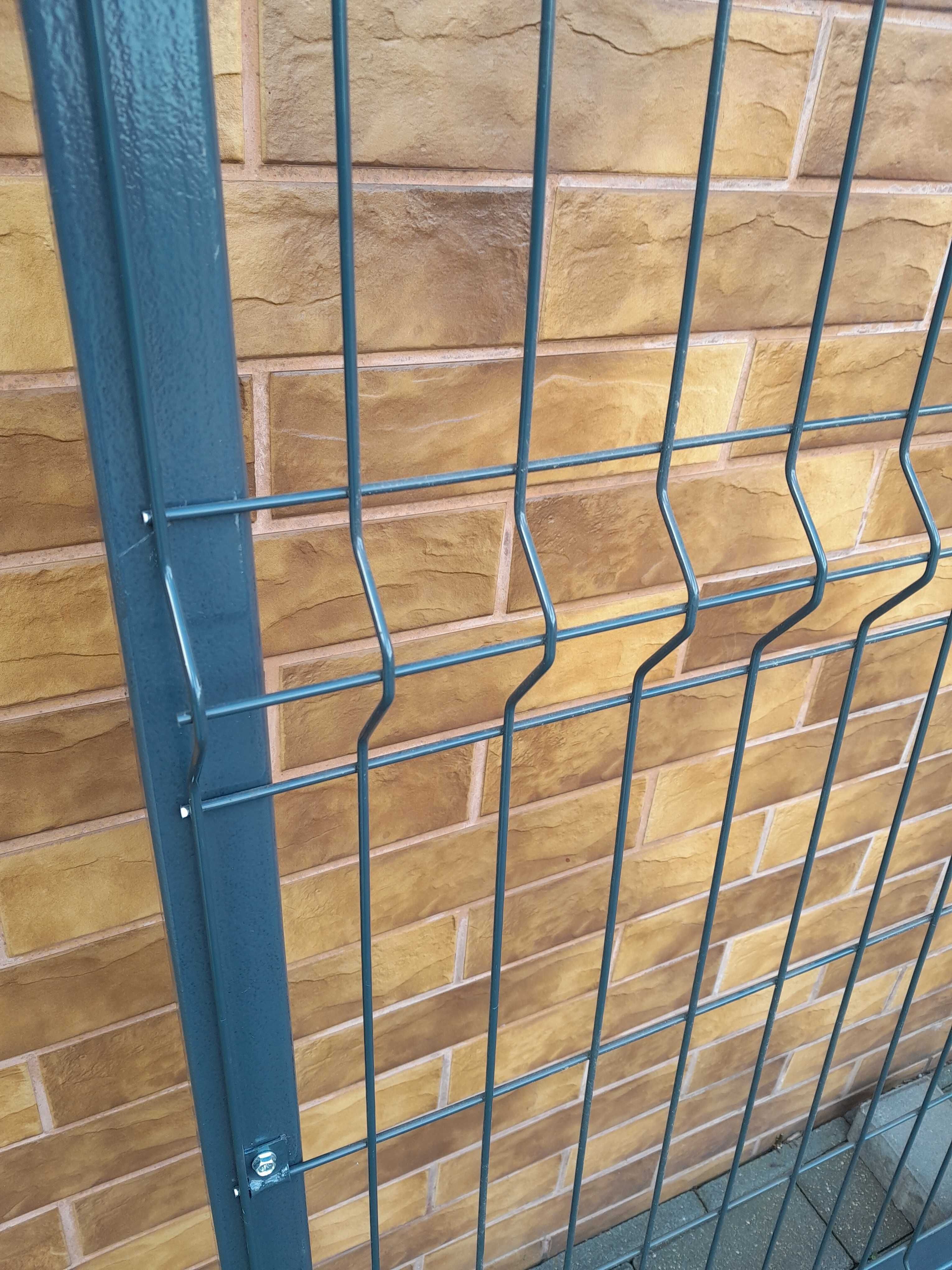 Furtka Bramka Słupek panel 3D  okazja