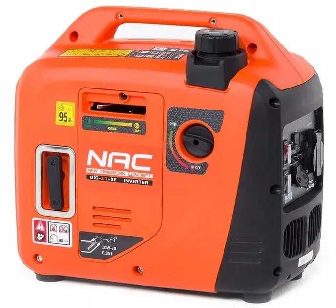Бензиновий генератор інверторний закритого типу NAC 1.1кВт инверторный