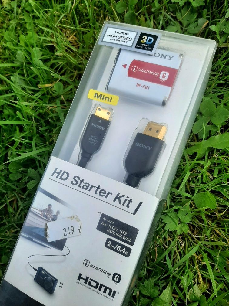 Kabel Przewód Sony Mini HDMI Aparat TV ACC-HDFG Akumulator Cyber Shot