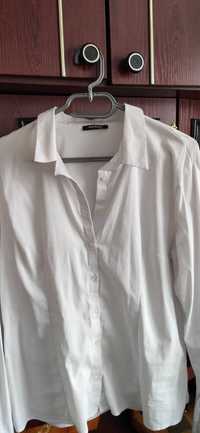 Bluzka koszulowa biała