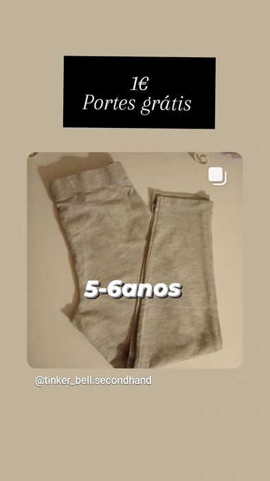 Lote roupa menina 5-6 anos