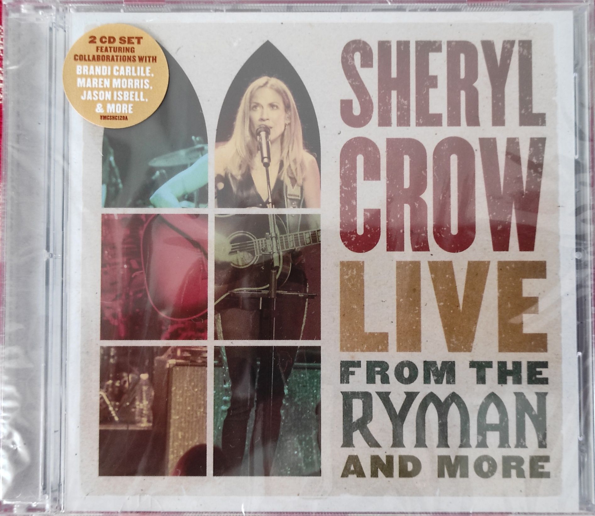 Sheryl Crow - Live From The Ryman 2CD Novo