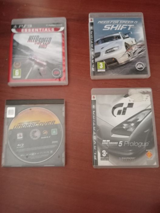 4 jogos de ps3 de carros