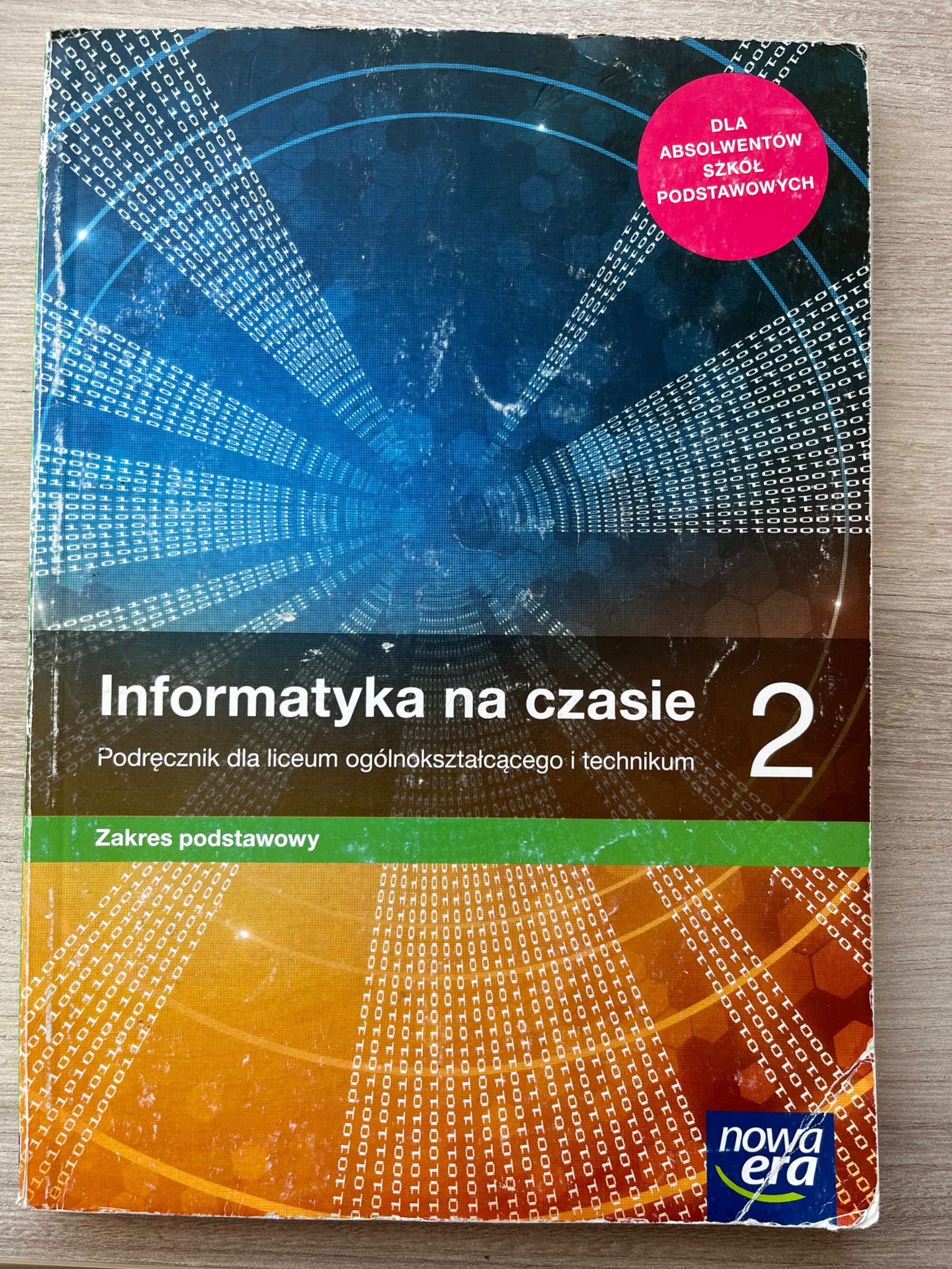 podręcznik informatyka na czasie 2 nowa era