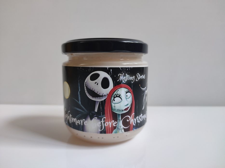 соевая свеча свечка nightmare before Christmas / объём 200мл