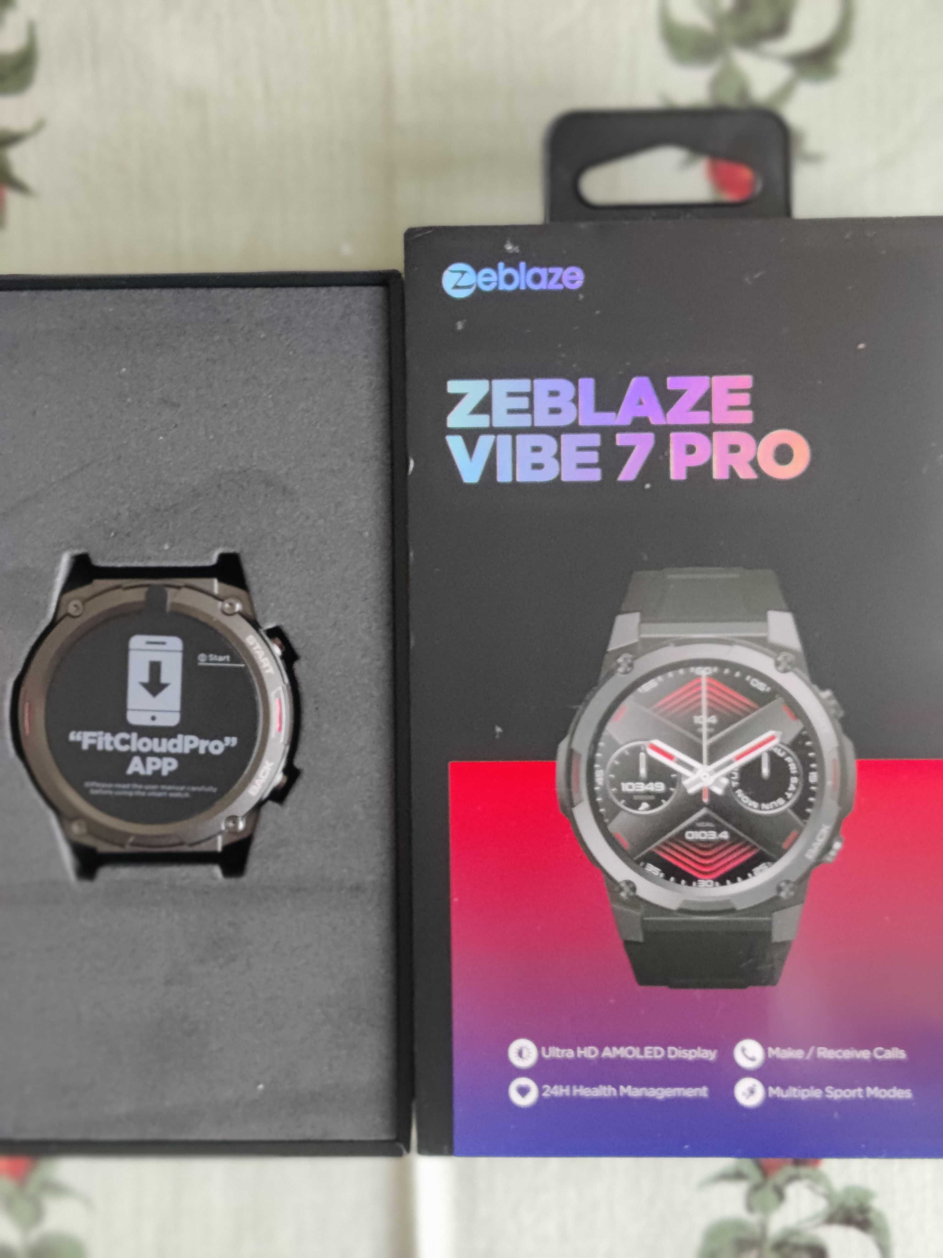 Zeblaze Vibe 7 Pro Czarny plus gratis