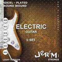 Struny do gitary elektrycznej JEREMI 09-42