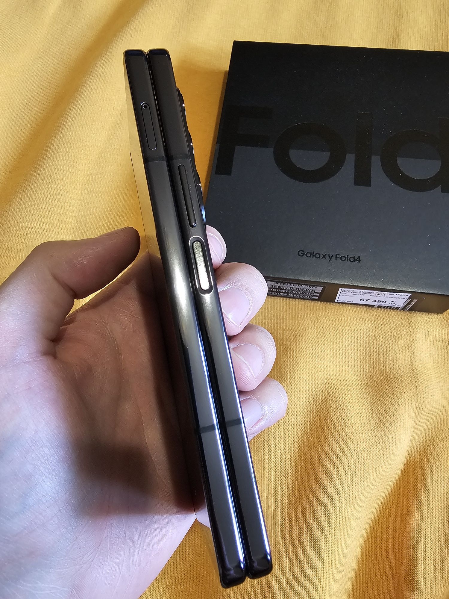 Официальный Samsung Galaxy Fold 4 duos phantom black sm-f936b ds