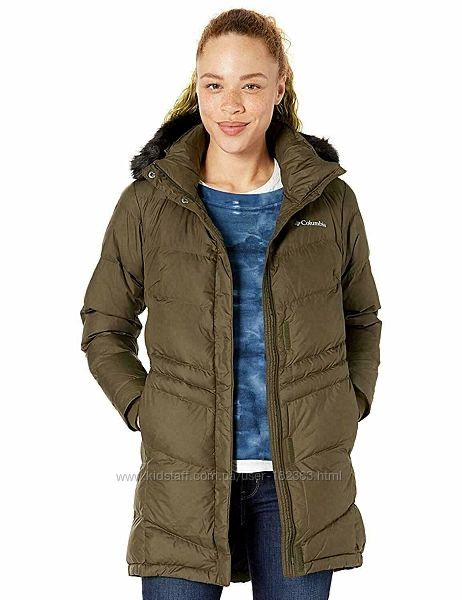 Женская куртка пуховик columbia peak to park mid insulated