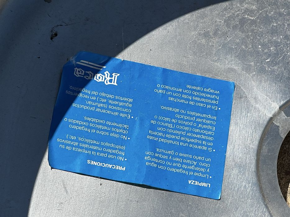 Banca roca inox lava loiça e acessórios NOVO