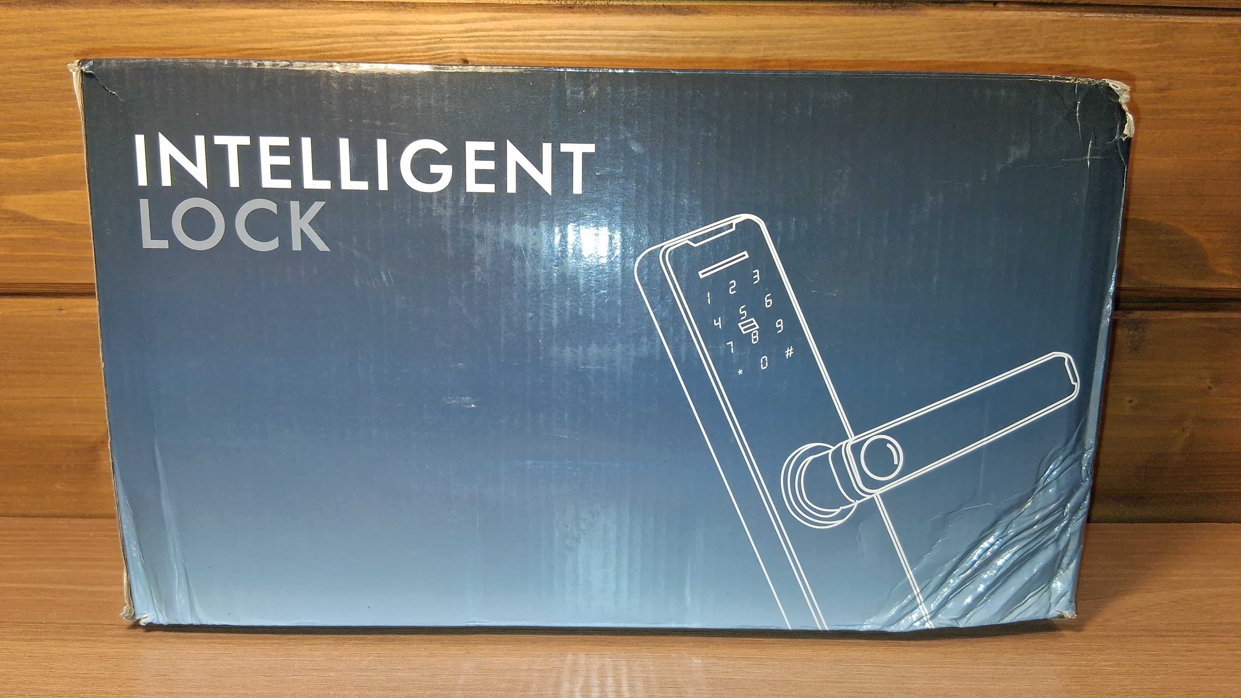 Zamek Elektroniczny Smart Lock Klamka Kod Odcisk Palca