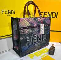 Сумка жіноча  шопер в стилі Фенді FENDI