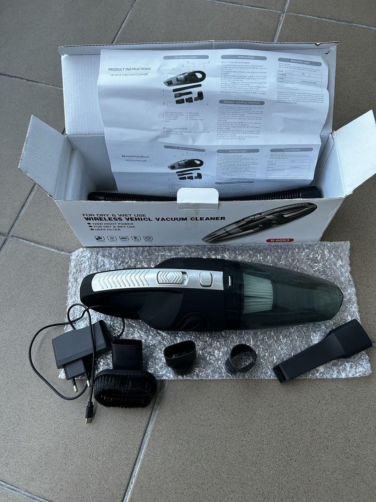 Bezprzewodowy odkurzacz samochodowy RunDong R-6053