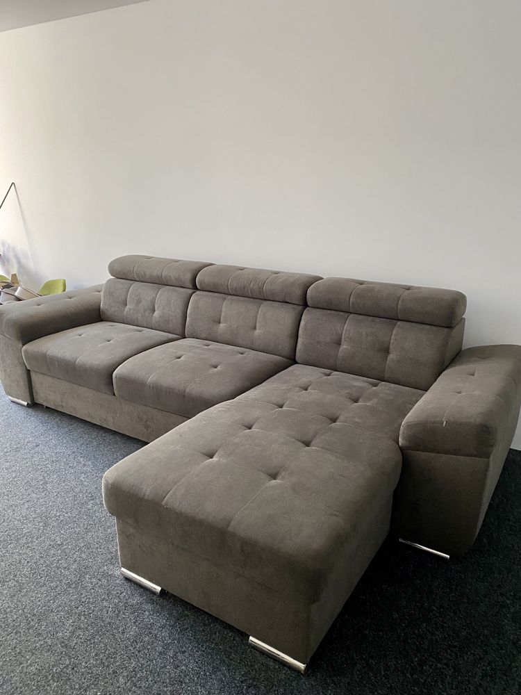 Sofá chaise longue com Sofa Cama