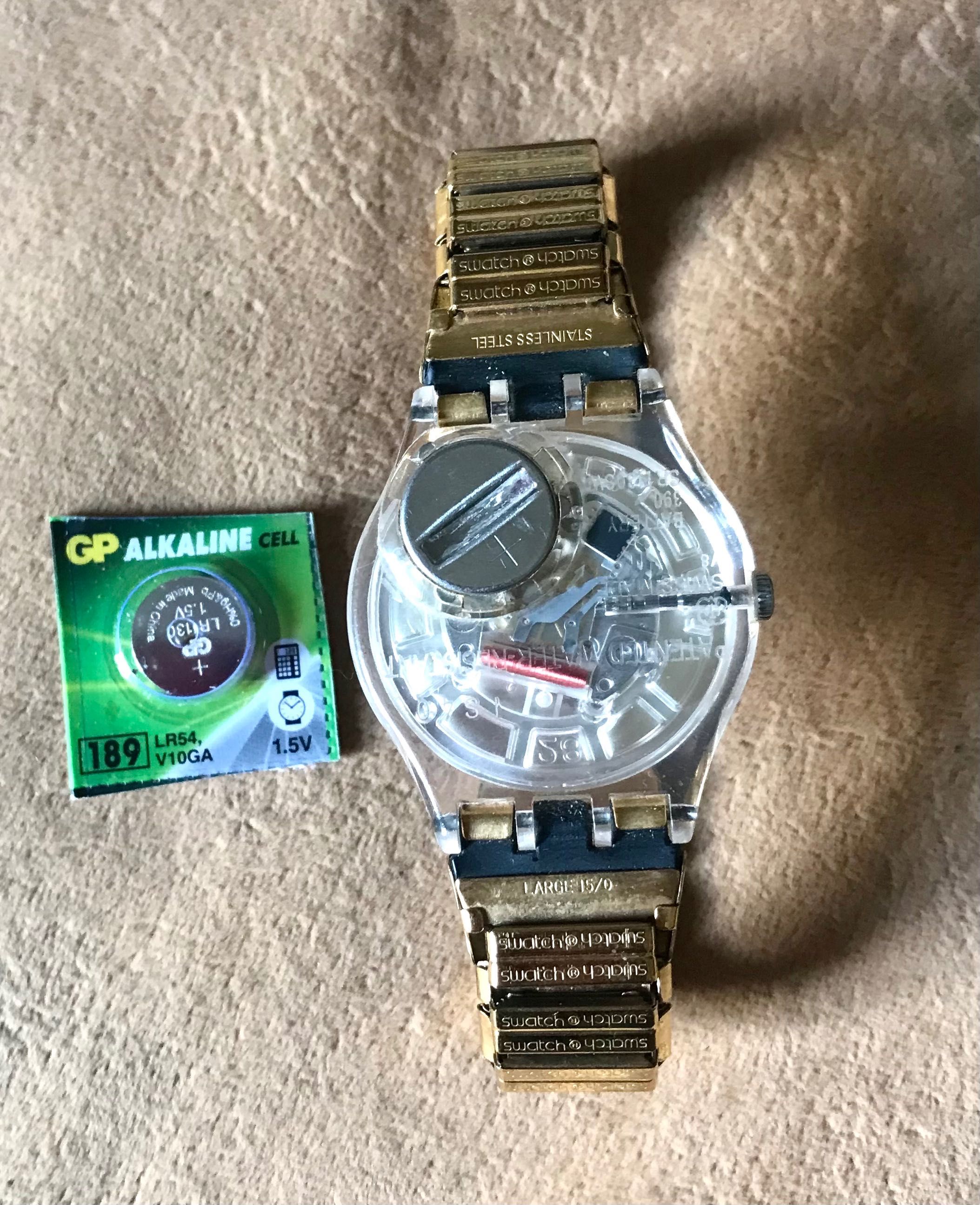 Swatch с браслетом