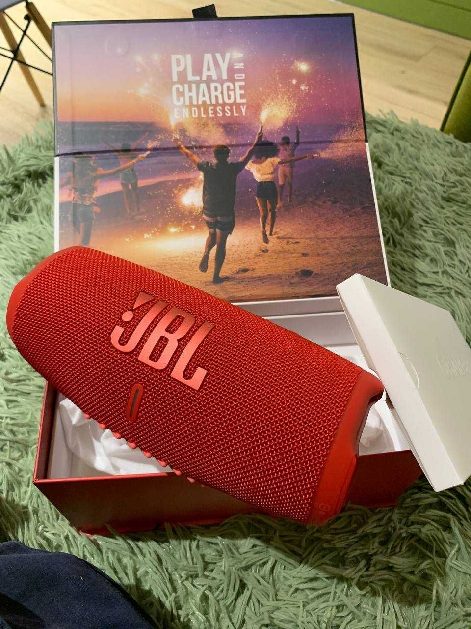 Акустична система колонка JBL Charge 5 Red