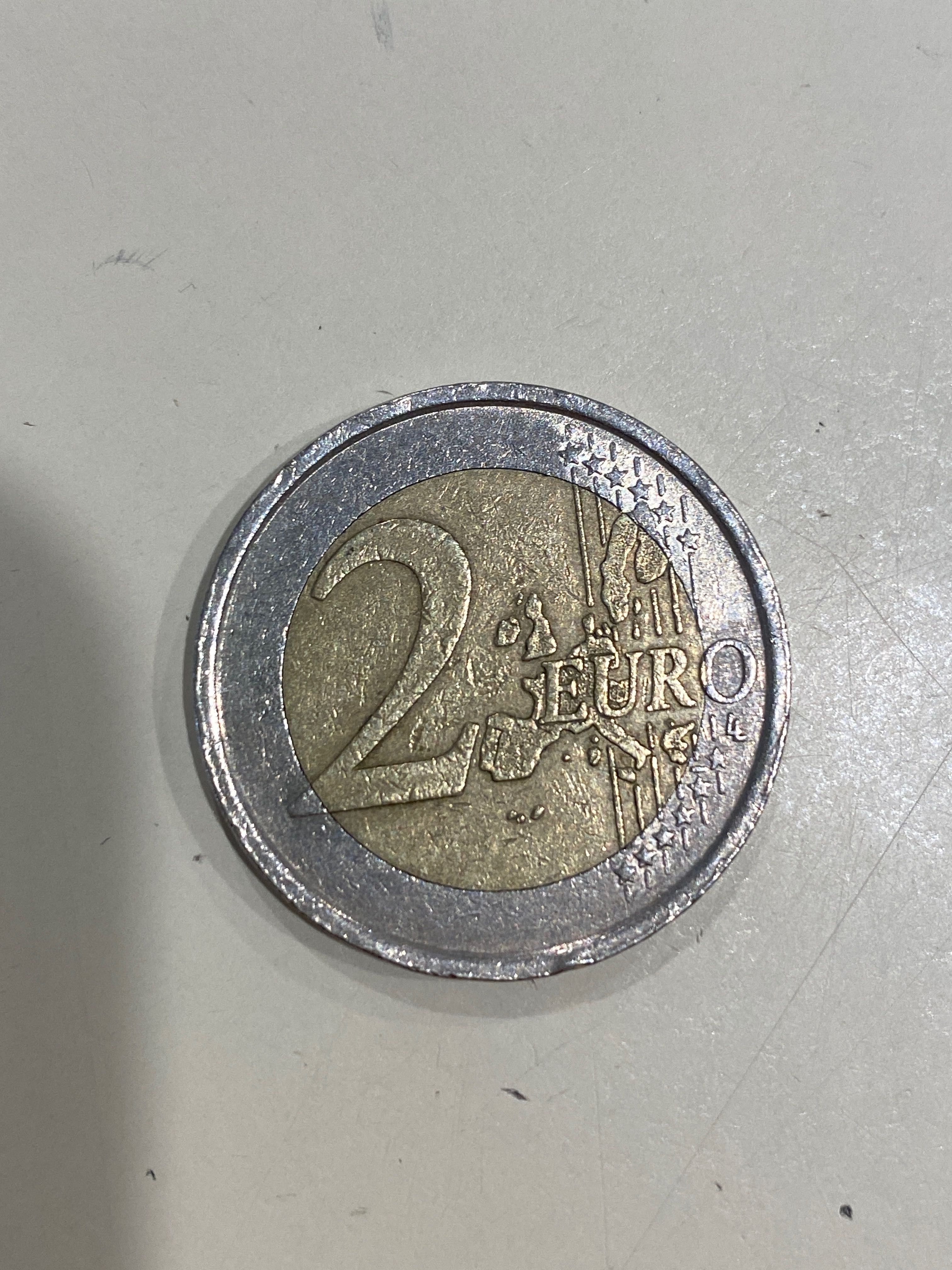 Moeda 2€ Itália 2002 Dante alighieri Rara