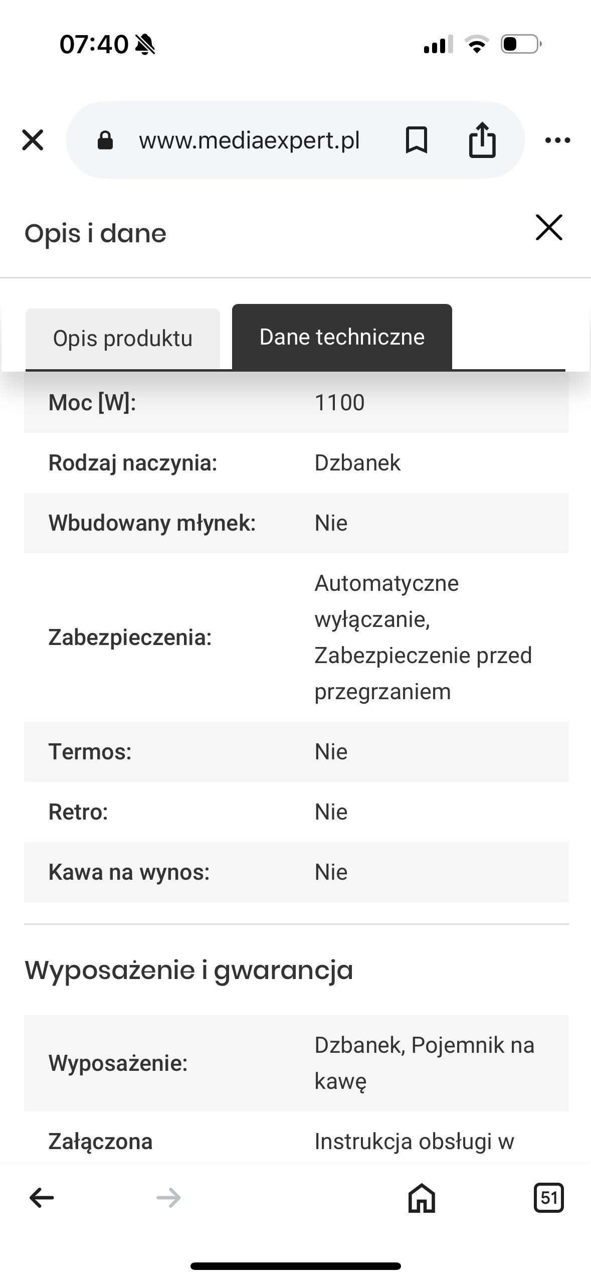 Ekspres przelewowy Bosch, nowy , linia Private Collection, czarny