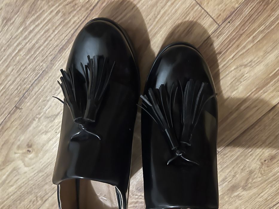 Туфлі лофери з каблуком