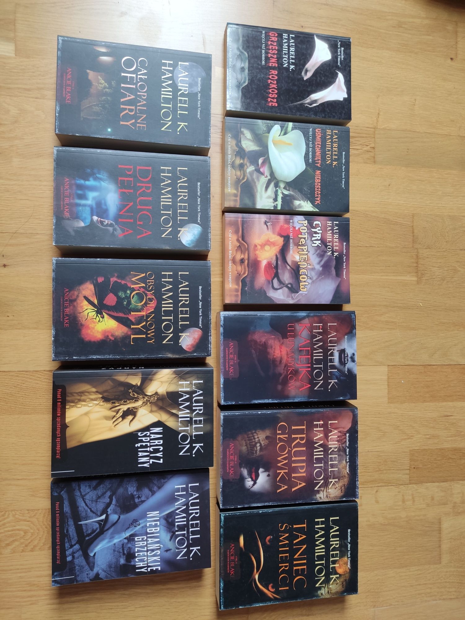 Laurell K. Hamilton cykl Anita Blake 11 tomów