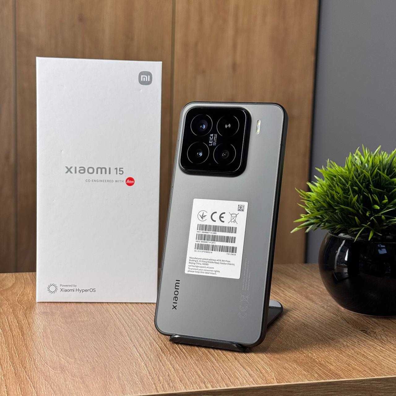 Мобільний телефон Xiaomi 15 12/512GB Black Смартфон