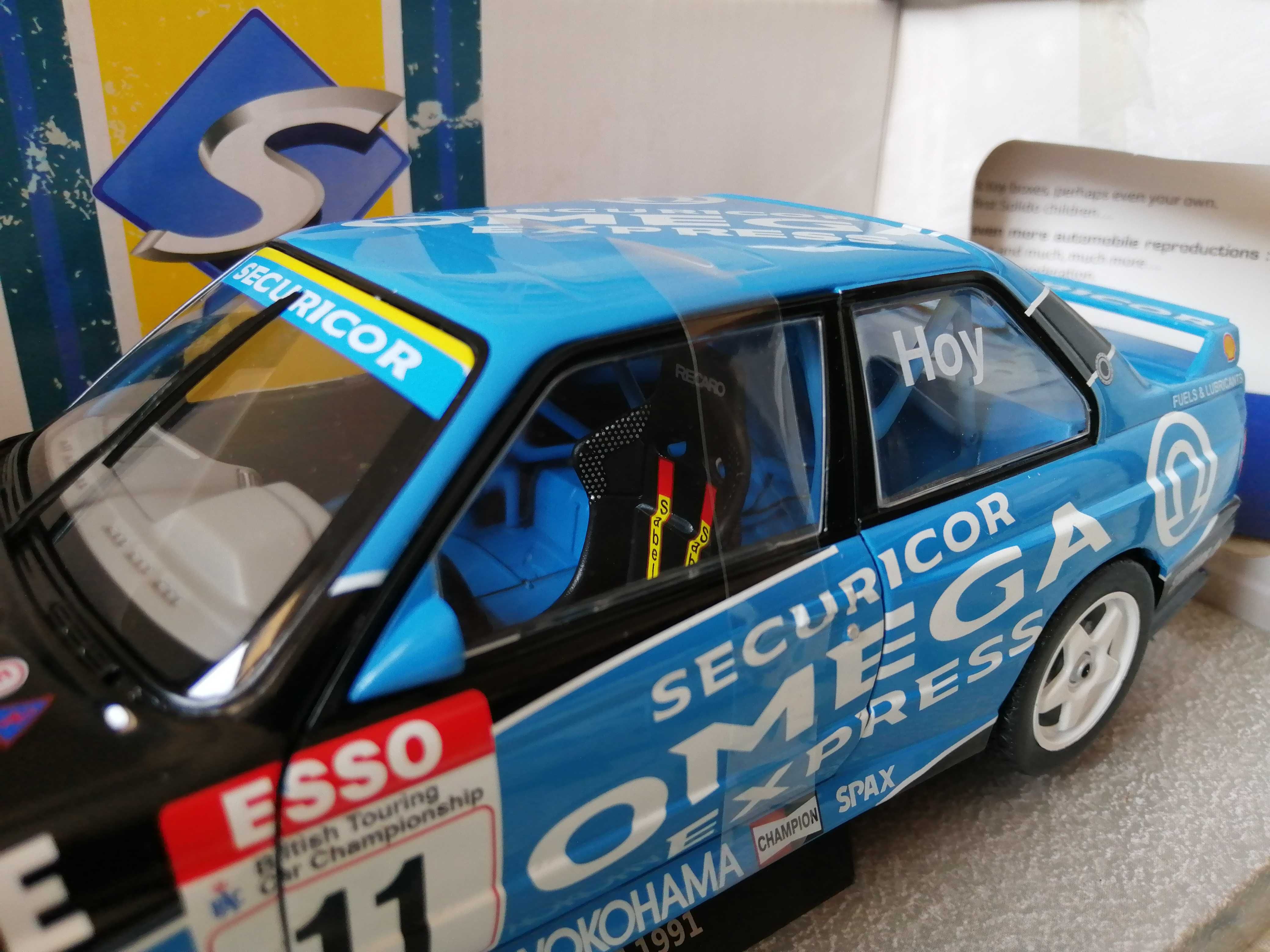 Solido 1/18 BMW E30 M3 BTCC 1991 Novo