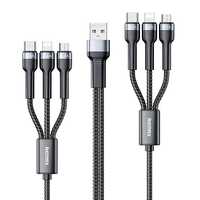 Wielofunkcyjny kabel 6 w 1 Remax Jany Series ze złączami Usb, 2 x micr