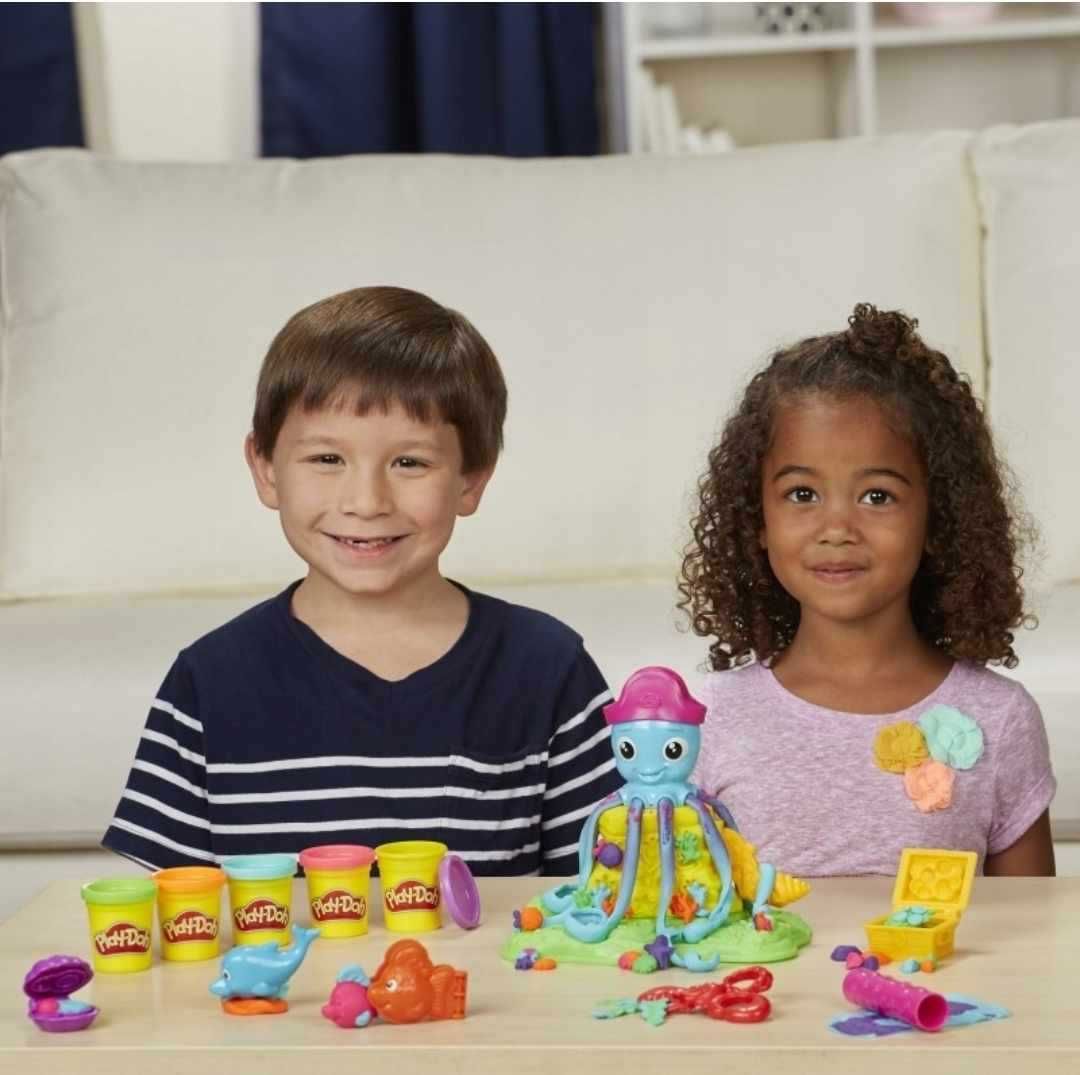 PLAY-DOH Ciastolina Zestaw OŚMIORNICA 5 TUB E0800