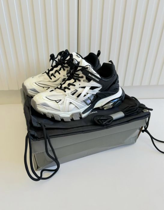 кроссовки Balenciaga Track 2 Black White 44 45  46 vetements