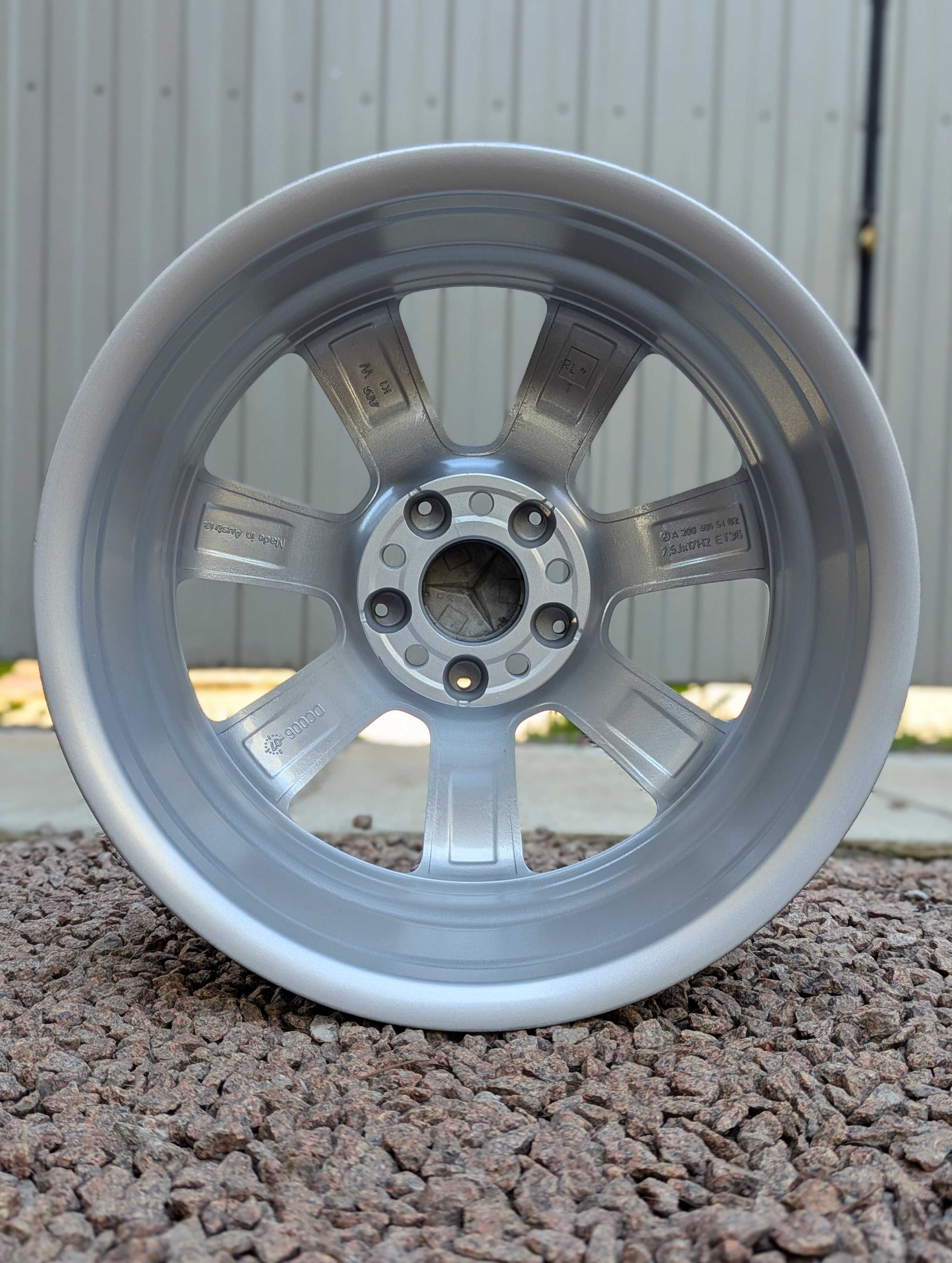 R17, 5 112 диски Audi, Seat, Volkswagen, MG, Skoda, Mercedes