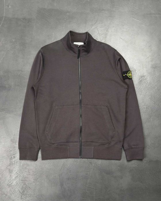 Світшот STONE ISLAND 64351 Classic Zip Sweatshirt Lead Grey