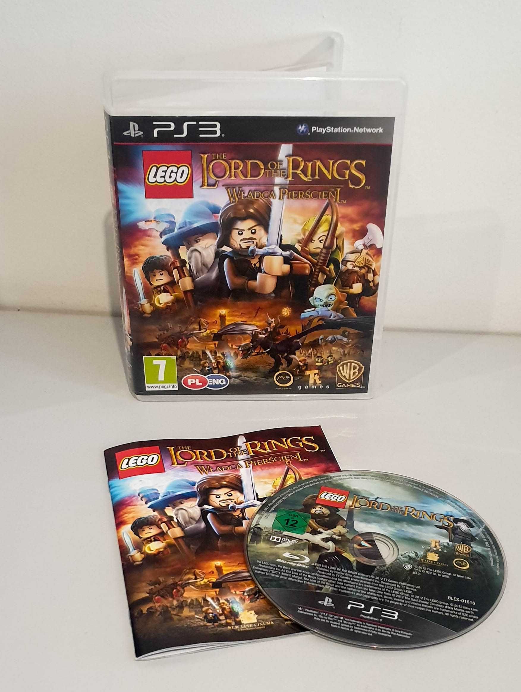 LEGO Lord of the Rings Władca Pierścieni PS3 3xPL