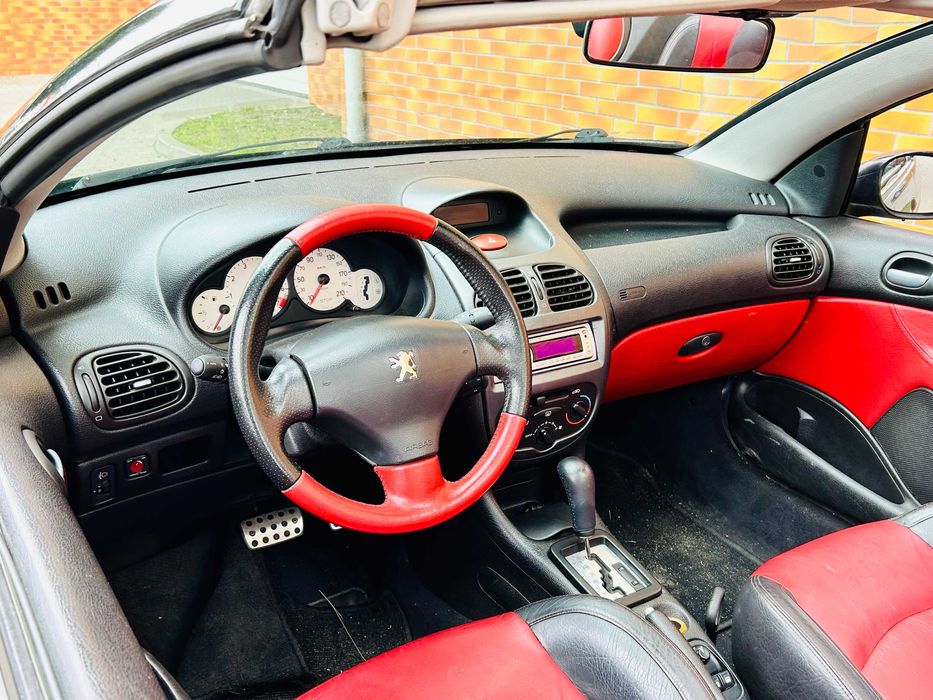 Peugeot 206cc 1.2 benz. Automat Cabrio