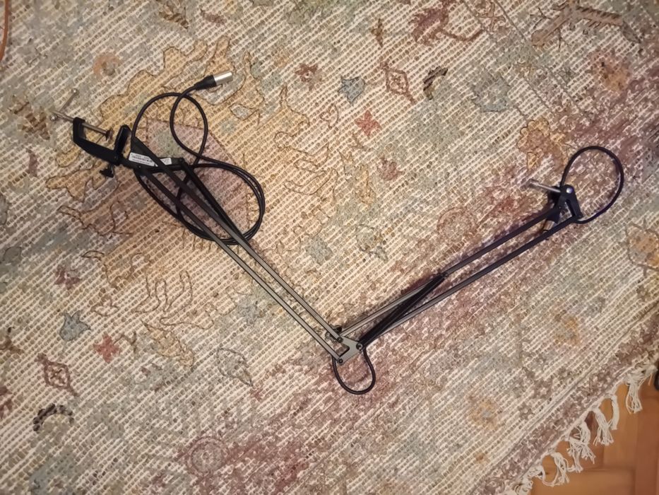 Gator desk-mounted broadcast/podcast boom - braço para microfone