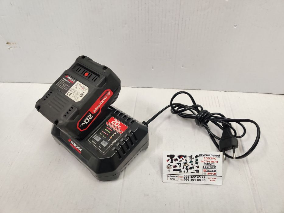 Аккумулятор Parkside Performance PWSAP 20 A1 5А акумулятор/батарея