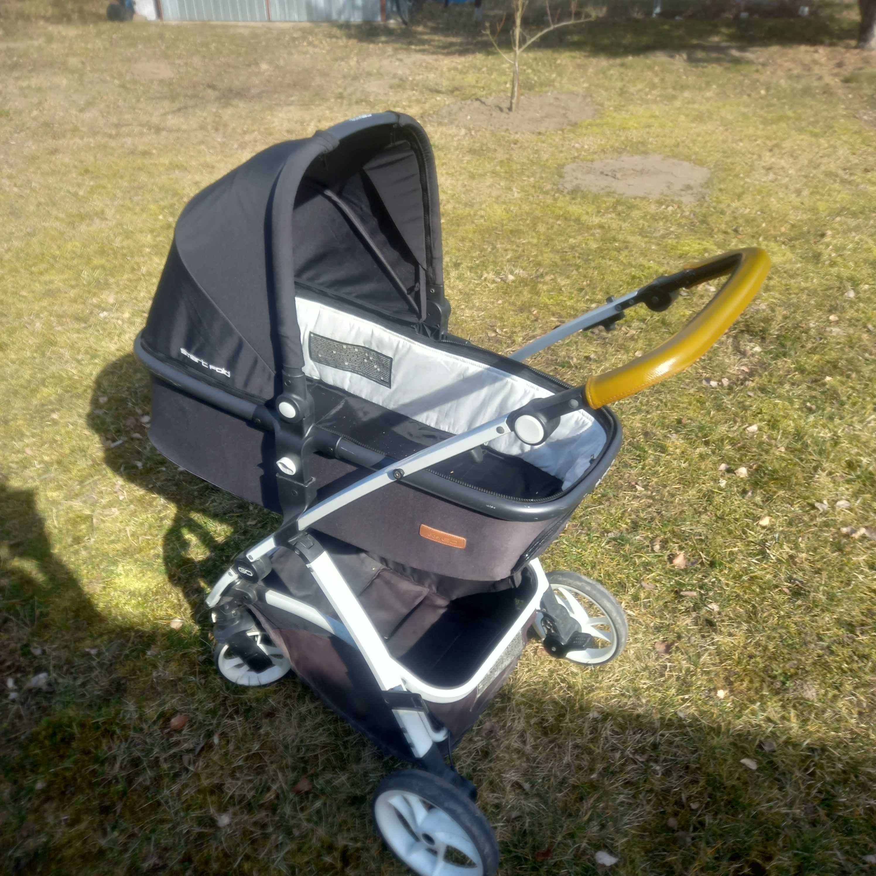Sprzedam wózek głęboki i spacerówka Easy Go Optimo