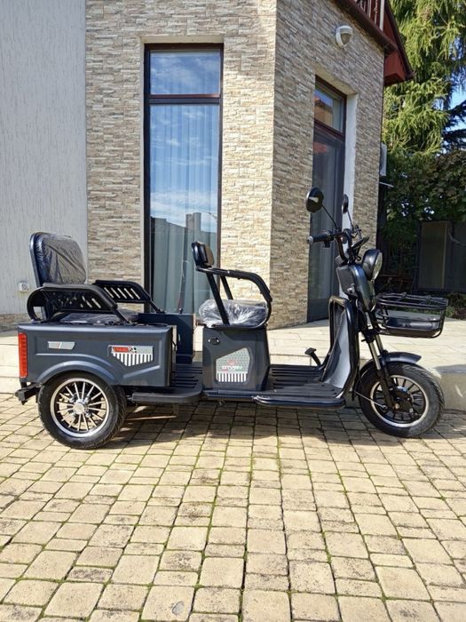 елеутроскутер трицикл SMART, трицикл, муравей, 2000Вт