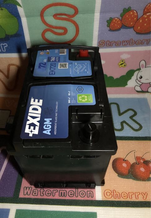 Акумулятор новий автомобільний  Exide EK720 AGM 72Ah