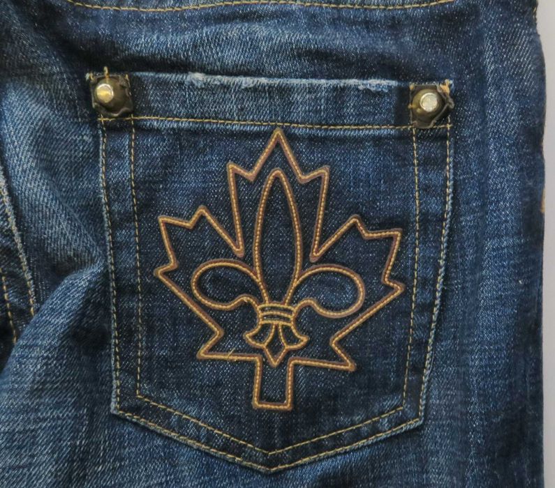 Dsquared2 spodnie jeansowe rybaczki 40