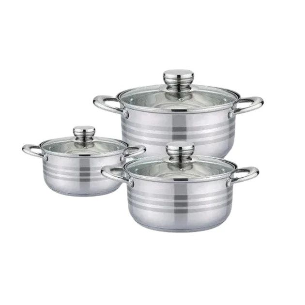 Набір каструль,набор каструль,каструль,скло,жаростейкие,жаростійкі