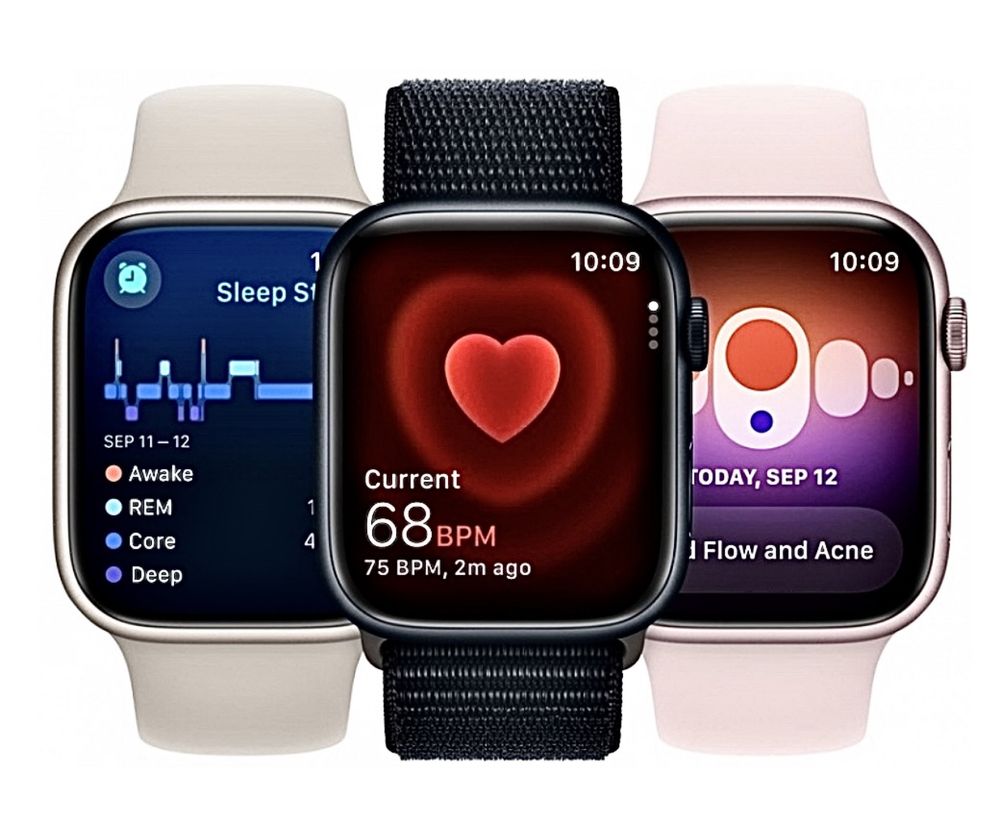 Apple Watch Series 9 GPS 45mm Midnight (MR9C3)