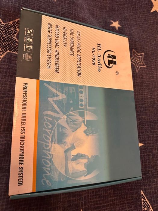 Микрафоны новые использывались всего два раза