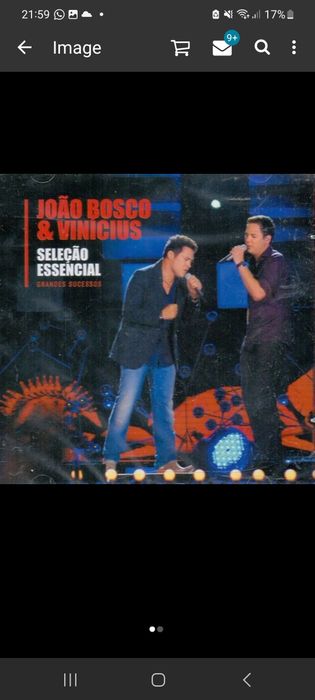 João Bosco Vinicius seleção essencial      CD