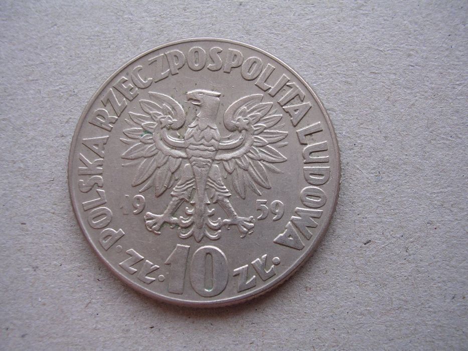 Moneta 10 złotych Kopernik 1959 prl u